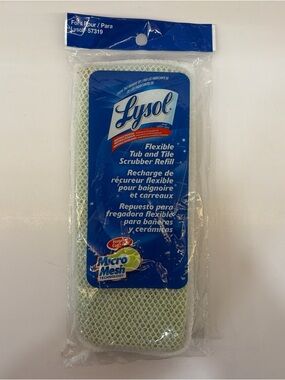 Lysol Flexible Tub and Tile Scrubber Refill - Green/White